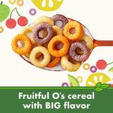 Cascadian Farm Organic Fruitful O's Cereal, Gluten Free, 10.2 oz, Whole Grain, Non-GMO, USDA Organic
