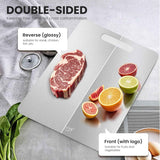 Pure Titanium 3-Pack Cutting Boards for Kitchen, Double-Sided, Easy to Clean