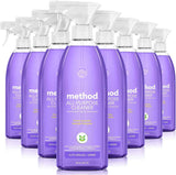Method All-Purpose Cleaner Spray, French Lavender, Perfect for Most Counters, Tiles and More, 28 Fl Oz, (Pack of 4)
