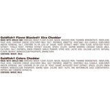 goldfish dynamic duo variety pack cheddar flavor blasted xtra cheddar snack packs 20 count