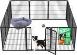 fxw homeplus unleashed 24 inch 6 panels dog pen black patented