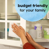 Bounty Essentials Select-A-Size Paper Towels, White, 2 Triple Rolls, Convenient Absorbency and Reduced Waste