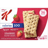 Special K Strawberry Pastry Crisps, 100 Calories, Value Size, 15.84oz Box (36 Crisps)