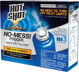 Hot Shot Fogger With Odor Neutralizer 6 Count-2 Ounce Cans (2 Pack), Controls Heavy Insect Infestations