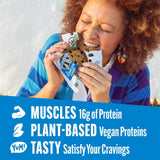 Lenny & Larry's Complete Chocolate Chip Protein Cookies, soft-baked, 16g plant protein, vegan, non-GMO, high fiber, 4 oz, 12-pack