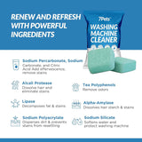 Washing Machine Cleaner Tablets | 24 Count 1-Year Supply | Formulated for Pet Owners | Pet-Friendly Deep Descaler | HE, Top & Front Load | Septic Safe & Eco-Friendly | Eliminates Odor & Residue