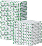 Kitinjoy Cotton 8 Pack Terry Kitchen Dish Cloths, 12 x 12 Inches Super Soft and Absorbent Dish Rags, Quick Drying Dish Towels for Washing Dishes, Mixed Color