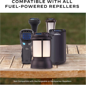 Thermacell Mosquito Repellent Refills; Provide 120 Hours of Protection; Contain 30 Repellent Mats, 10 Fuel Cartridges; Compatible with Any Fuel-Powered Mosquito Repeller Product