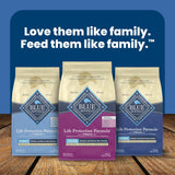 Blue Buffalo Life Protection Formula Small Breed Senior Dry Dog Food, 5-lb Bag, Chicken & Brown Rice Recipe, No Corn, Wheat, or Soy