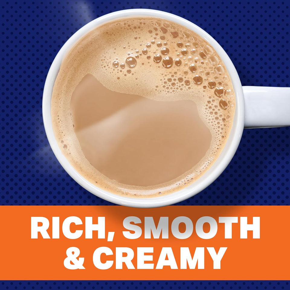 maxwell house vanilla caramel latte instant cafe-style beverage mix, 8.7 oz, kosher dairy, quick morning coffee or afternoon treat