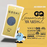 GOSHI exfoliating shower towel - rip-resistant exfoliating washcloth for all skin types - made in japan - soft and gentle