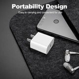 iPhone 17 16 15 Charger Fast Charging,20W Apple iPad USB C Fast Charger,2Pack 6ft USB C Wall Charger Block for iPhone 17/Pro/Pro Max/17 Air/ 16/16 Pro/16 Pro Max/15/Plus/Pro/Pro Max, iPad Pro/Mini - Rayz Mart