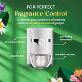 Air Wick Plug in Scented Oil Refill, 10ct, Lavender & Chamomile, Air Freshener, Essential Oils, Eco Friendly