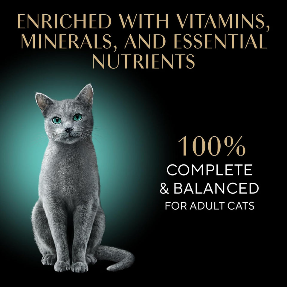 Sheba Perfect Portions Wet Cat Food Pate with Sustainable Salmon, Signature Seafood Entree, and Tender White Fish and Tuna Entree Variety Pack, 2.6 oz. Twin Pack Trays (24 Count, 48 Servings)