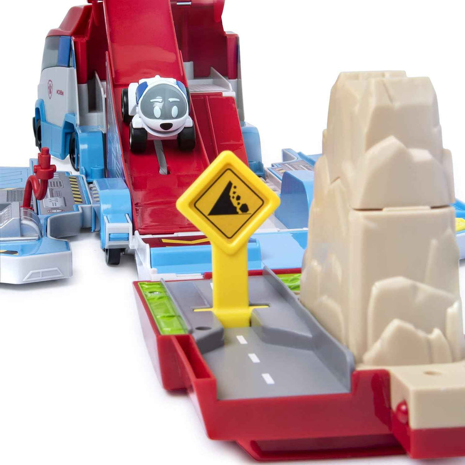 PAW Patrol, Launch’N Haul PAW Patroller, Transforming 2-in-1 Track Set for True Metal Die-Cast Vehicles, Kids Toys for Boys & Girls Ages 3 and Up