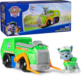 PAW Patrol, Chase’s Patrol Cruiser, Toy Car with Collectible Action Figure, Sustainably Minded Kids Toys for Boys & Girls Ages 3 and Up