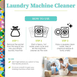 Truly Free Laundry Washing Machine Cleaner & Deodorizer | Top & Front Load Washer Cleaner