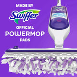 swiffer powermop multi-surface mopping pad refills, 11 count, for floor cleaning