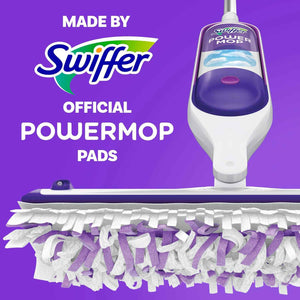 swiffer powermop multi-surface mopping pad refills for floor cleaning, 11-count, convenient cleaning solution