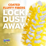 Swiffer Dusters Refill for Cleaning, Feather & Microfiber Duster Disposable Alternative, for Dusting Furniture, Blinds, Ceiling Fans, Walls, Helps Remove Allergens, Heavy Duty, Unscented, 11ct