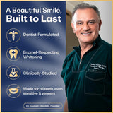 Lumineux Teeth Whitening Strips Kit - 9 Treatments (1 Month) - Peroxide Free - Enamel Safe for Whiter Teeth - Whitening Without The Sensitivity - Dentist Formulated - Sensitivity Free