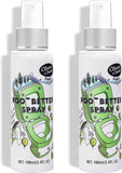 Clean-n-Fresh Toilet Spray, 6.8 Fl.oz Poo Spray | Up to 400+ Uses, 100% Natural Plant Essential Oil Citrus Scent, Bathroom Deodorizer