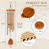Leebbsin Gifts for Mom, Moms Wind Chimes, Mother's Day Best Gift for Mom, Mother Birthday Gift from Daughter Son, Love Reminder Gifts for Mother's Day Christmas
