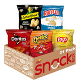 frito-lay classic mix single serve snack bags variety pack 21 count