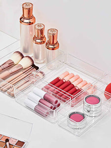 SMARTAKE 13-Piece Drawer Organizer: Tidy Storage for Makeup, Jewelry, and More