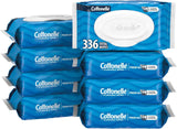 Cottonelle Fresh Feel Flushable Wet Wipes, Adult Wet Wipes, 8 Flip-Top Packs, 100% Flushable