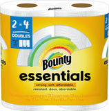 Bounty Essentials Select-A-Size Paper Towels, White, 2 Triple Rolls = 6 Regular Rolls - Rayz Mart