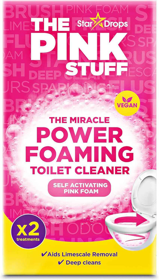Stardrops The Pink Stuff 7 Oz Toilet Cleaner Self Activating Pink Foam