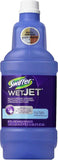Swiffer WetJet Multi-Purpose and Hardwood Liquid Floor Cleaner Solution Refill, with Gain Scent, 42.2 fl oz each, (Pack of 2)