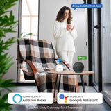 August Smart Lock with Handle & Keypad - Keyless Entry & Remote Access for Home, Kids & Rentals, DIY Install, Alexa & Google Compatible