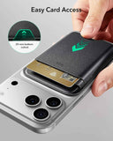 esr mag safe wallet for iphone 17/16/15/14/13/12 & samsung - 5-card holder with rfid blocking