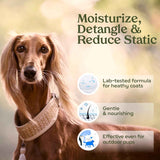 pawfume dog perfume spray, 1-pack, hypoallergenic, alcohol-free, detangling formula, moisturizing pet cologne