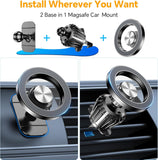 Kaistyle for Magsafe Car Mount【20 Strong Magnets】Magnetic Phone Holder for Car Phone Holder Mount Dash Mounted Holders Cell Phone Holders for Your Car Accessories for Women Men for iPhone 17 16 15 14 - Rayz Mart