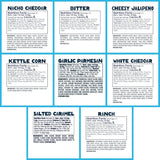 Kernel Season's 8-piece pop corn seasoning mini jars, 0.9 oz, variety pack, gluten-free, kosher, made in usa