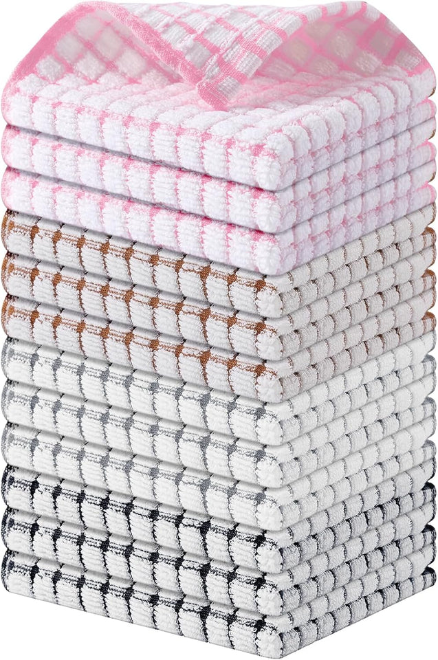 kitinjoy-cotton-8-pack-terry-kitchen-dish-cloths-absorbent-dish-rags-quick-drying