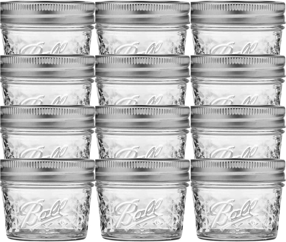 Ball Wide Mouth Glass Mason Jars with Lids and Bands, Used for Canning, Pickling, Juice, Jam, Jelly, Quart Size 32 Ounce (Pack of 2)