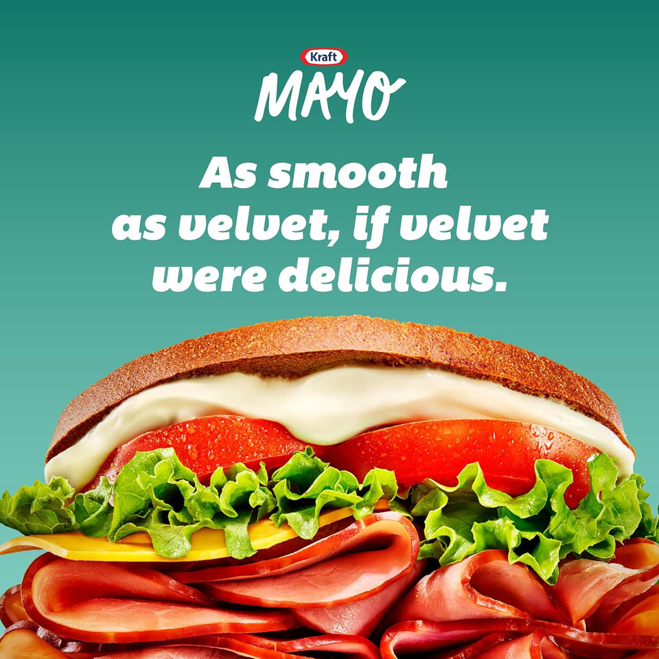 kraft creamy real mayonnaise 30 fl oz keto low carb lifestyle mayonnaise jar