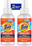 Tide Laundry Stain Remover Spray with Oxi, Travel Stain Remover for Clothes, Carpet, Upholstery, Pet Bedding, Stain Treater Spray for Tough Stains from Wine, Coffee, Grease, 3 Oz (Pack of 3)