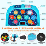 whack game mole for toddlers with sound and light, interactive educational toy for 3-12 year old boys and girls