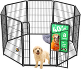 fxw homeplus unleashed 24 inch 6 panels dog pen black patented