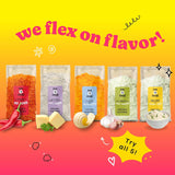 Pop n' Dulge popcorn movie night gift set with 5 gourmet kernels and 5 seasoning packs - 16 piece non-GMO kosher snacks