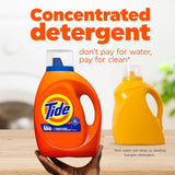 Tide Liquid Laundry Detergent, HE Compatible, Original Scent, 80 loads, 105 fl oz