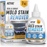 ACTIVE Mold Stain Remover Gel Cleaner - Heavy Duty Stain Removal for Front Loader Washing Machines, Bathrooms, and More
