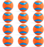 Chuckit! Ultra Ball Dog Toy - Medium Bouncy Fetch Balls For Dogs 20-60 lbs - Made from Durable Rubber - Floating Water Pet Toys - Size Medium - 2.5-inch Diameter - Pack of 2