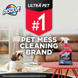 Resolve Ultra Pet Carpet Cleaner Spray for tough stains and odors, 32oz