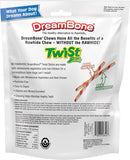 DreamBone twist sticks, made with real chicken, rawhide-free chews for dogs, 50 count, durable and healthy